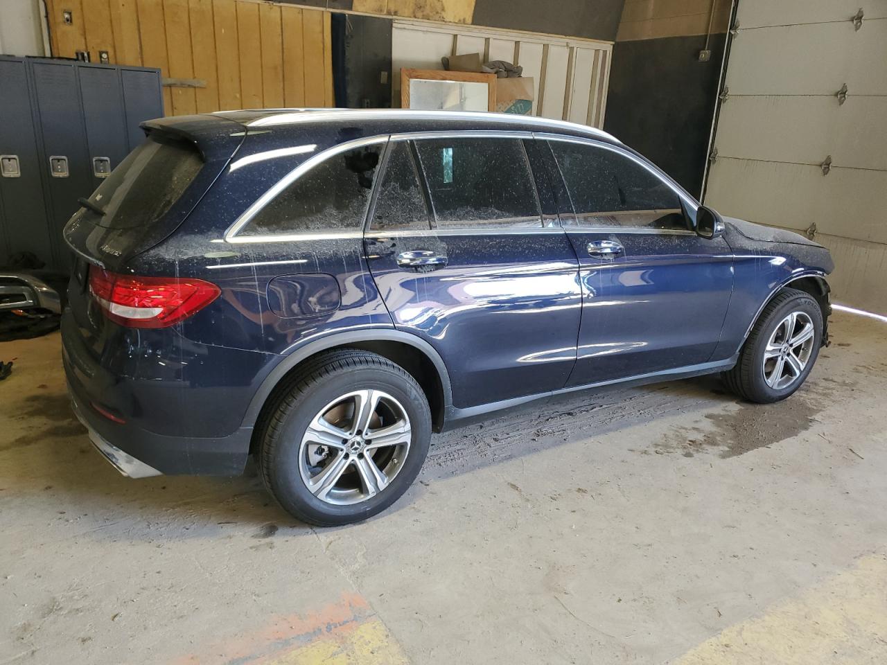 2019 Mercedes-Benz GLC VIN WDC0G4KB8KF575295 Copart auction photo, mechanical damage thumbnail 3