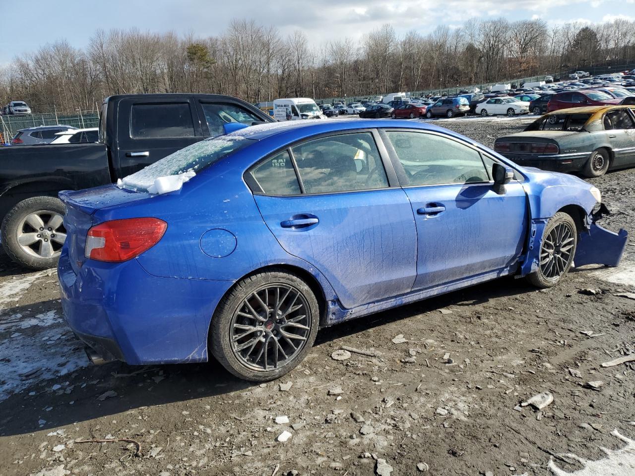 2016 Subaru WRX VIN JF1VA2V60G9800367 Copart auction photo, front end / side damage thumbnail 3