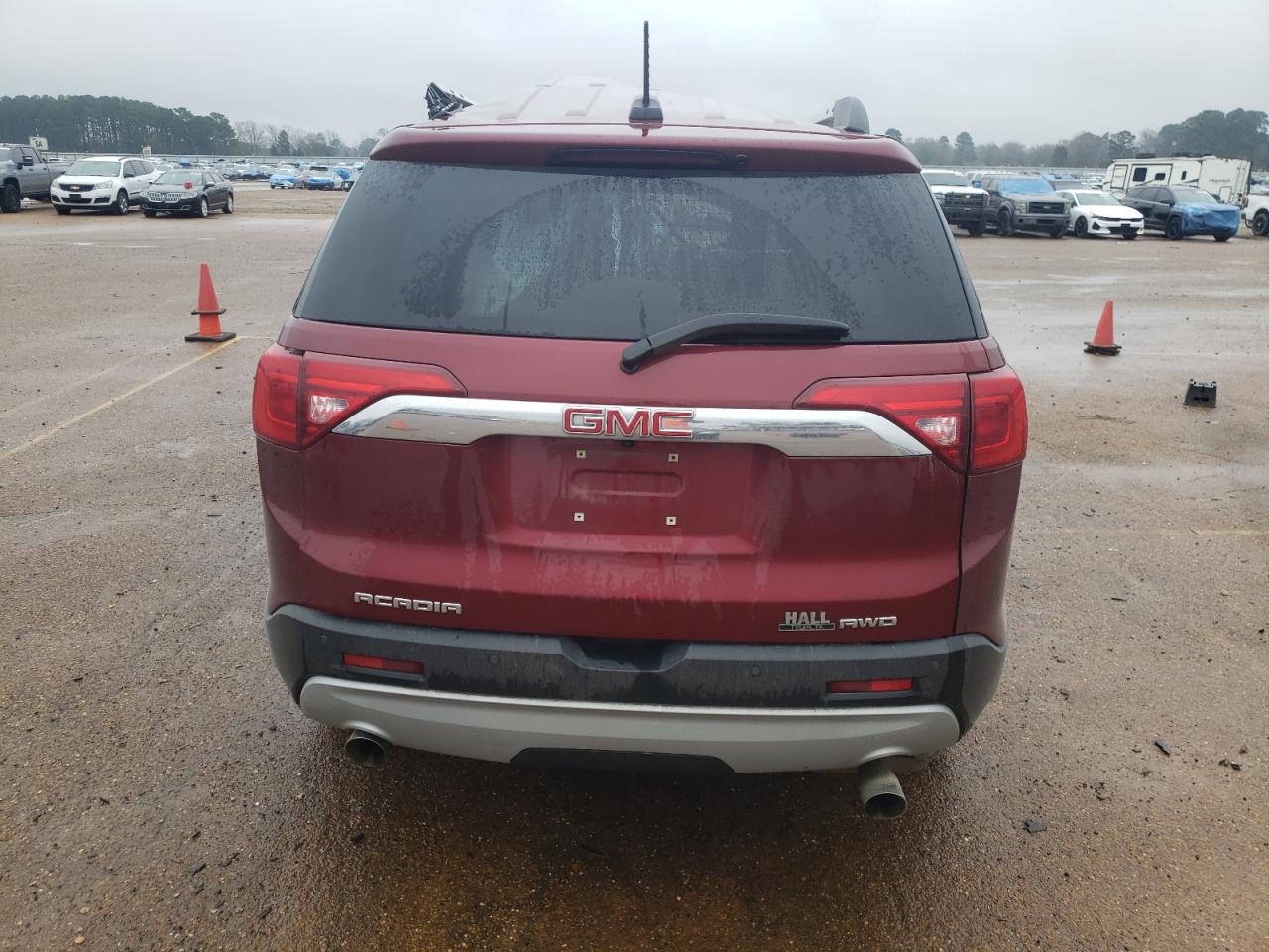 2018 GMC Acadia VIN 1GKKNULS5JZ175506 Copart auction photo, all over damage thumbnail 6