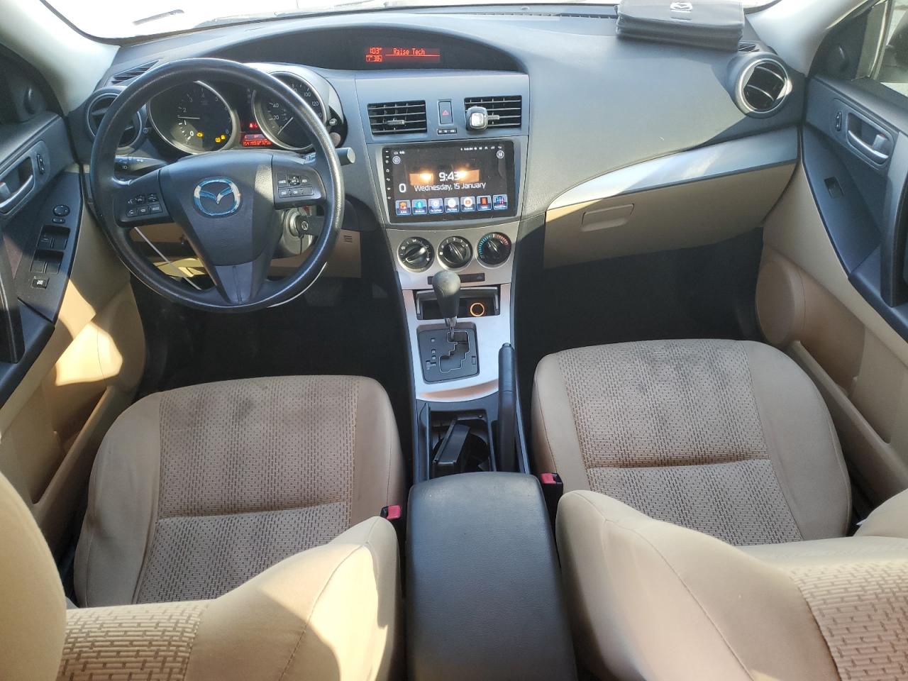 2010 Mazda 3 VIN JM1BL1SF4A1225122 Copart auction photo, front end / minor dent/scratches damage thumbnail 8