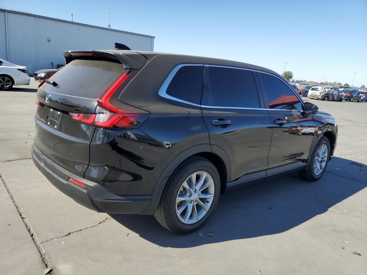 2024 Honda CR-V VIN 7FARS3H79RE002837 Copart auction photo, side / front end damage thumbnail 3