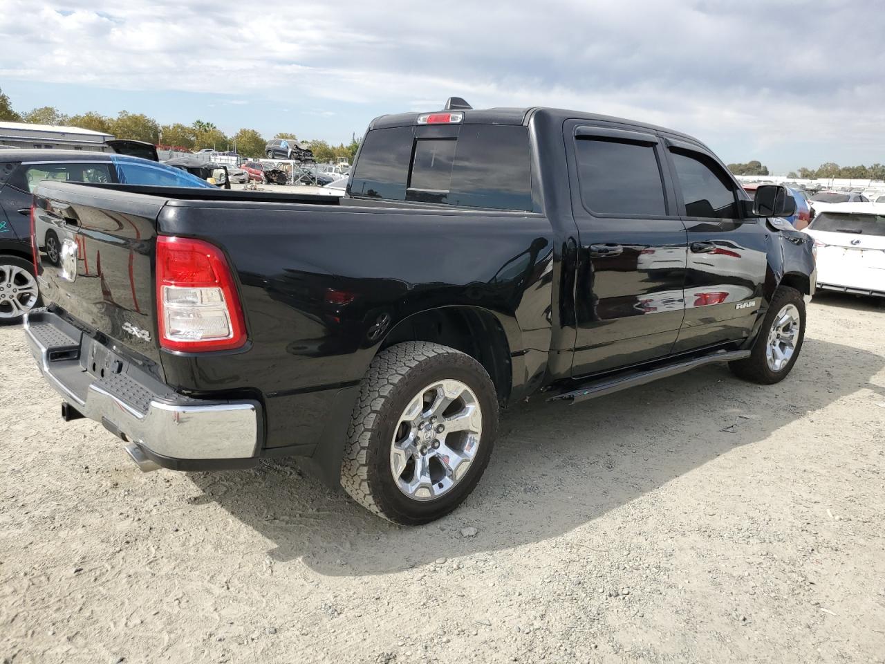 2021 RAM 1500 VIN 1C6SRFFT5MN552743 Copart auction photo, undercarriage / all over damage thumbnail 3