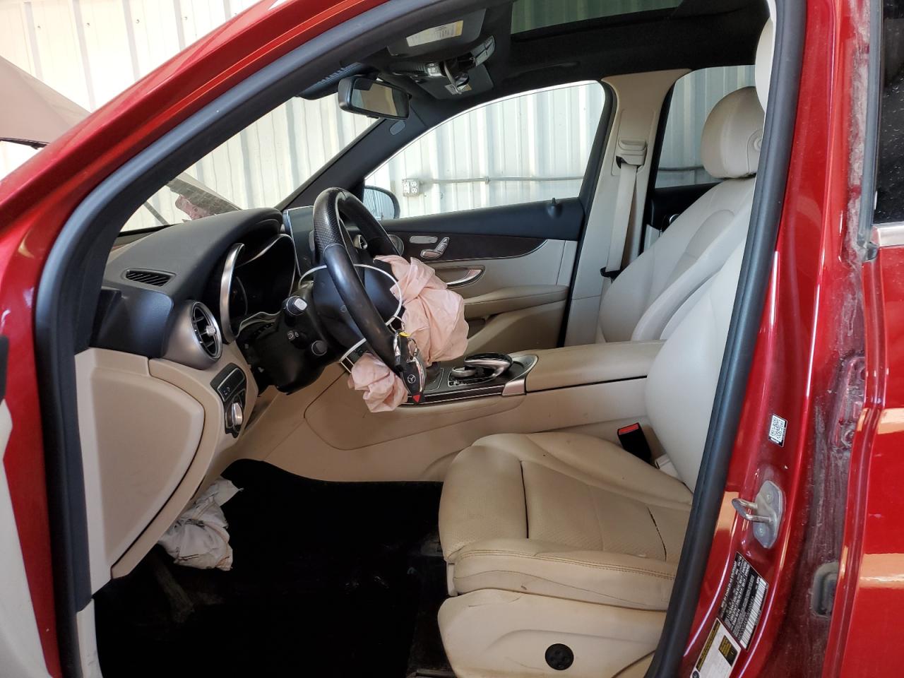 2018 Mercedes-Benz GLC VIN WDC0G4KB7JV100452 Copart auction photo, front end damage thumbnail 7