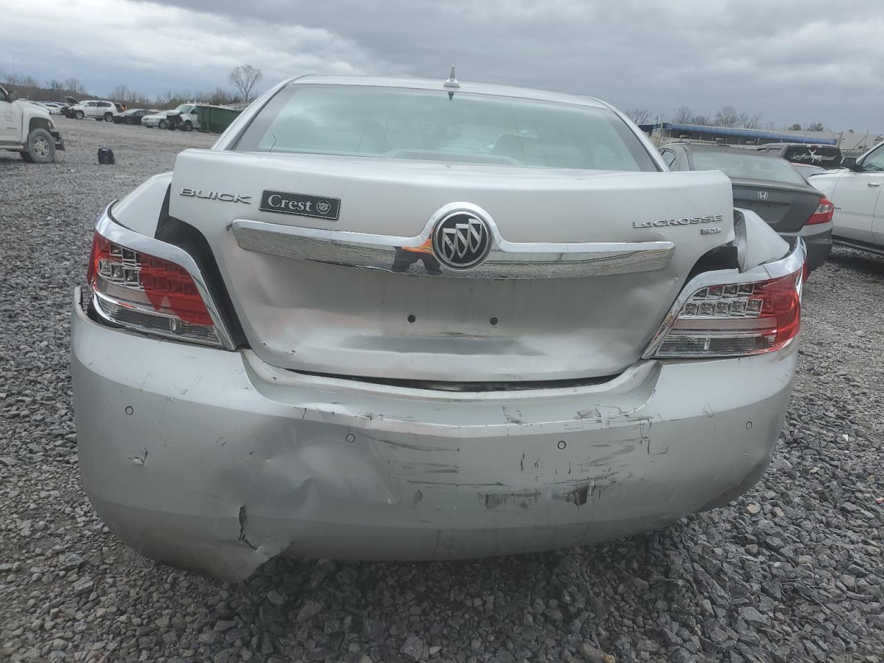 2010 Buick LaCrosse VIN 1G4GC5EG6AF100557 Copart auction photo, rear end damage thumbnail 6