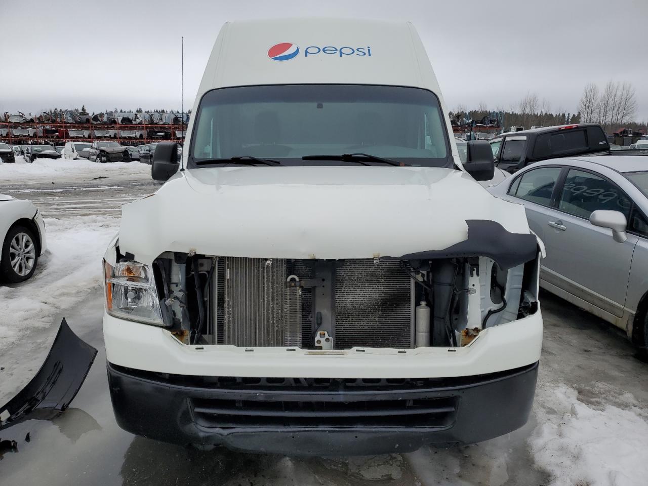 2015 Nissan NV VIN 1N6AF0LY7FN801117 Copart auction photo, front end damage thumbnail 5