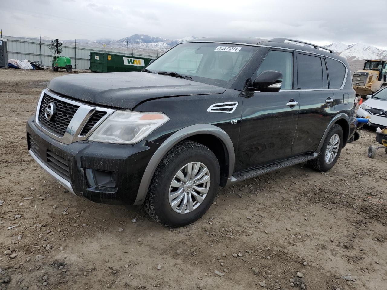 2017 Nissan Armada VIN JN8AY2NCXH9503610