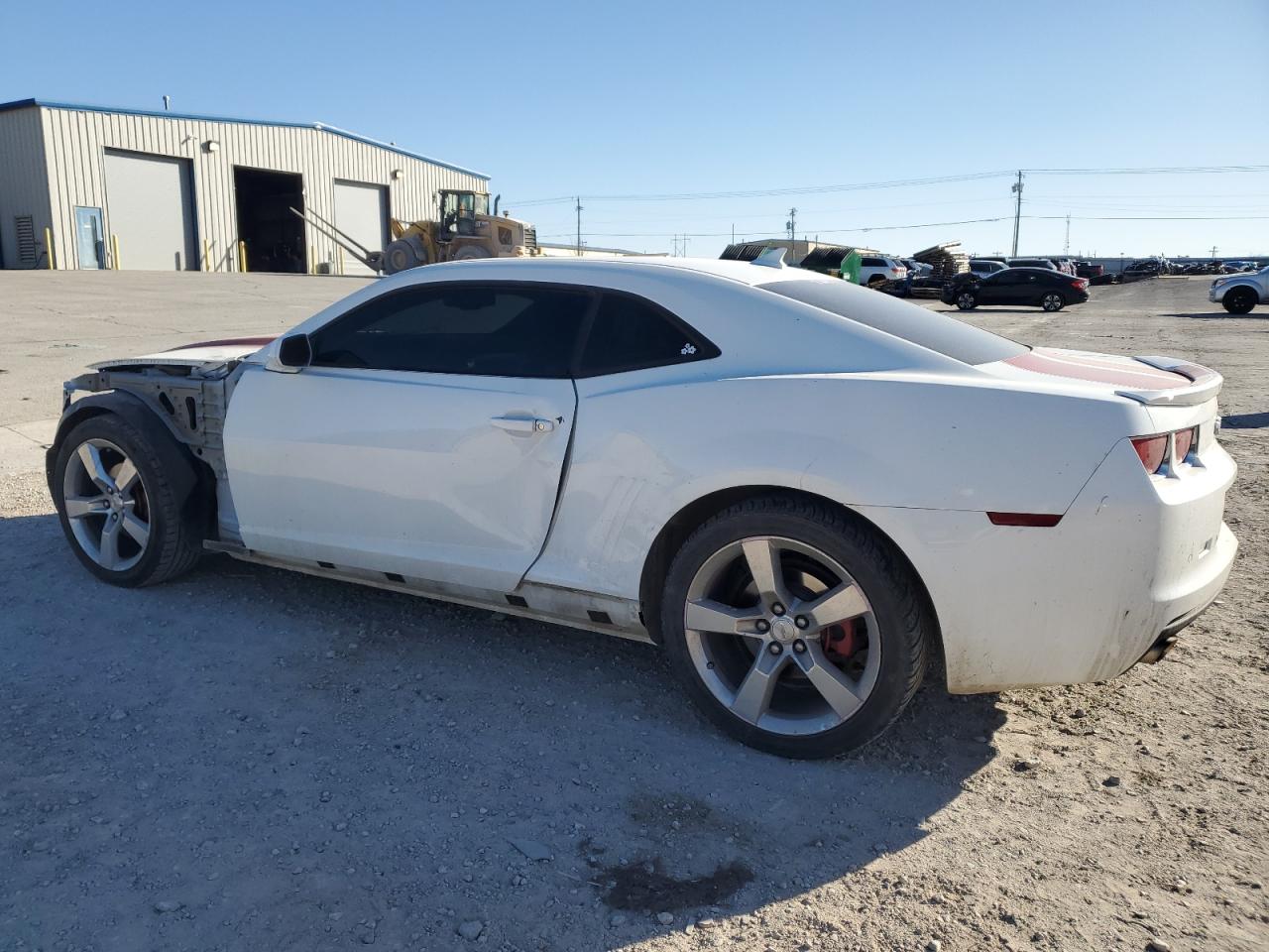 2012 Chevrolet Camaro VIN 2G1FC1E36C9146190 Copart auction photo, front end / side damage thumbnail 2