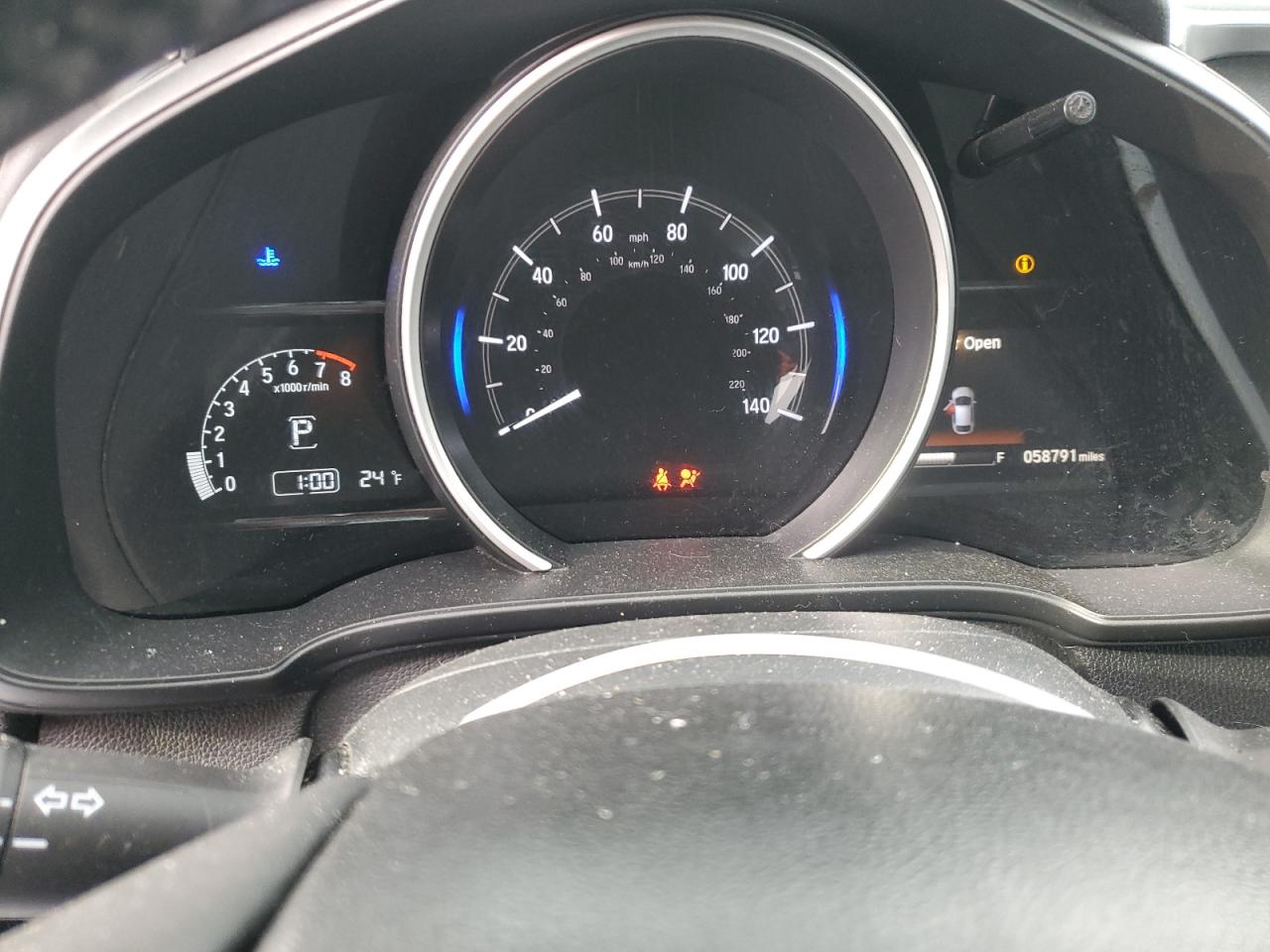 2019 Honda Fit VIN 3HGGK5H99KM735232 Copart auction photo, front end damage thumbnail 9