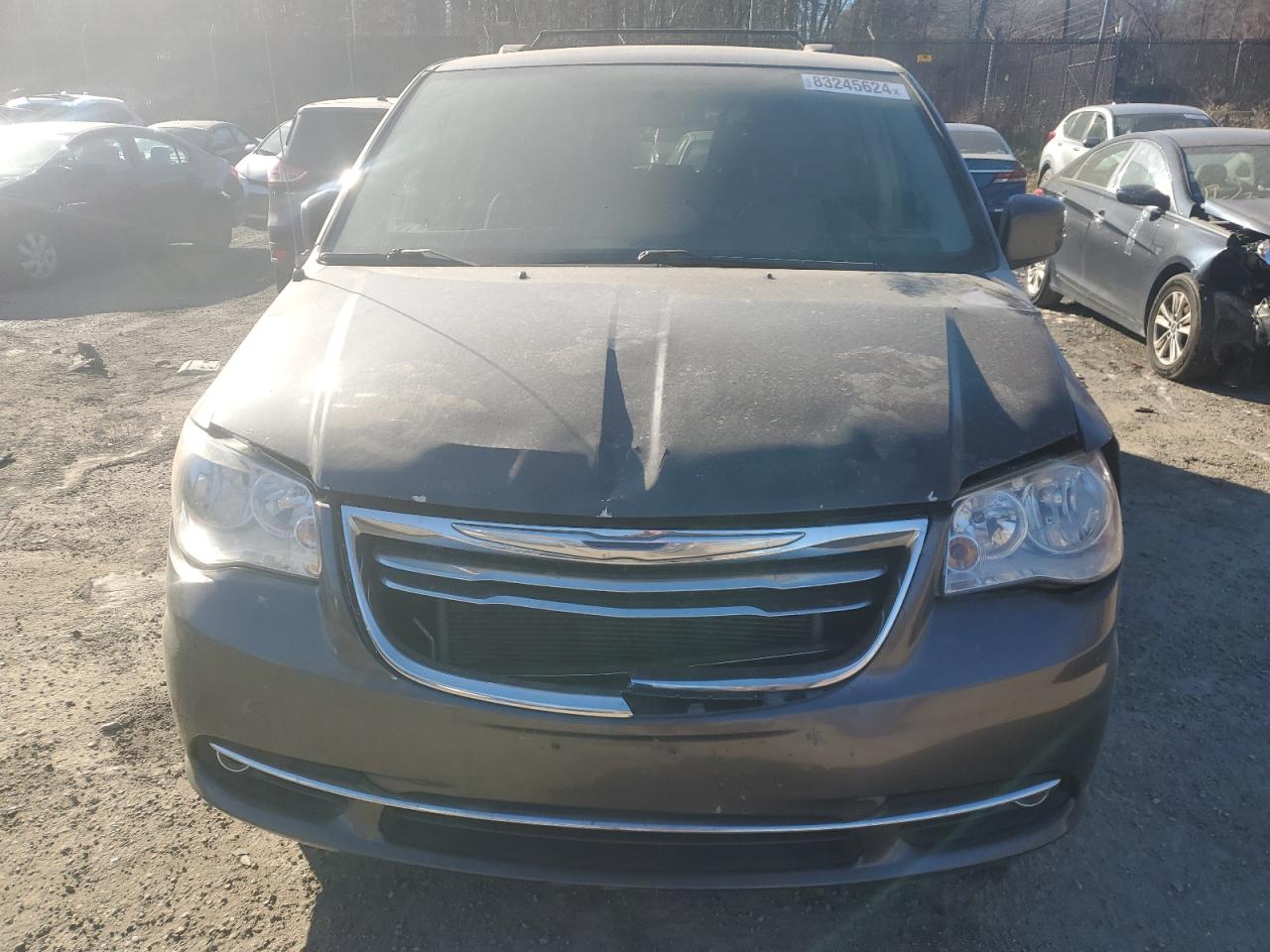 2016 Chrysler Town & Country VIN 2C4RC1BG8GR228973 Copart auction photo, front end damage thumbnail 5