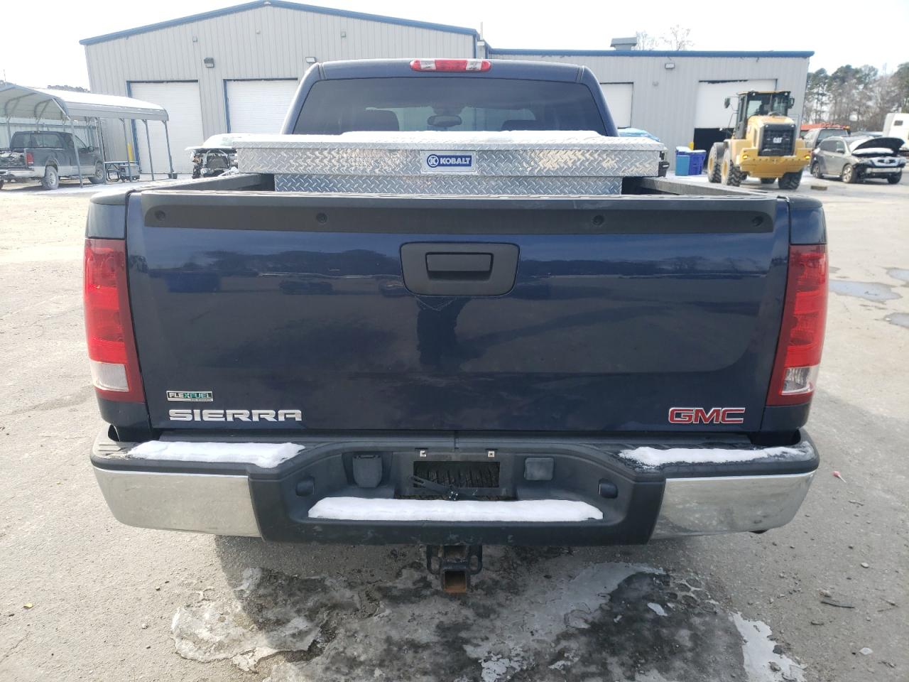 2011 GMC Sierra VIN 3GTP2UEA6BG167785 Copart auction photo, front end / side damage thumbnail 6