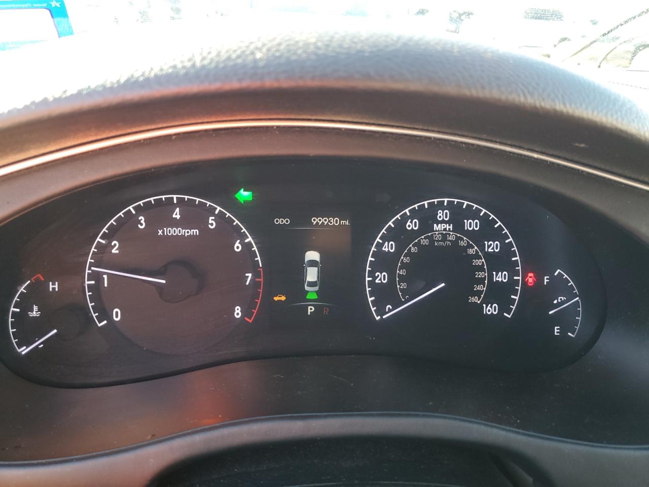 2014 Hyundai Genesis VIN KMHGC4DH7EU265894 Copart auction photo, rear end / front end damage thumbnail 9