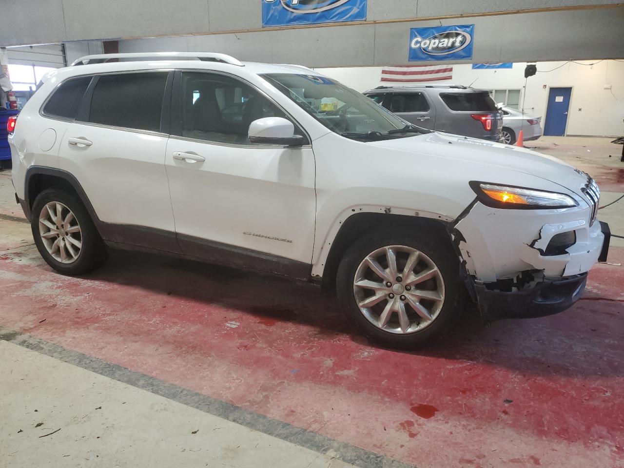 2016 Jeep Grand Cherokee VIN 1C4PJMDS2GW131596 Copart auction photo, front end damage thumbnail 4