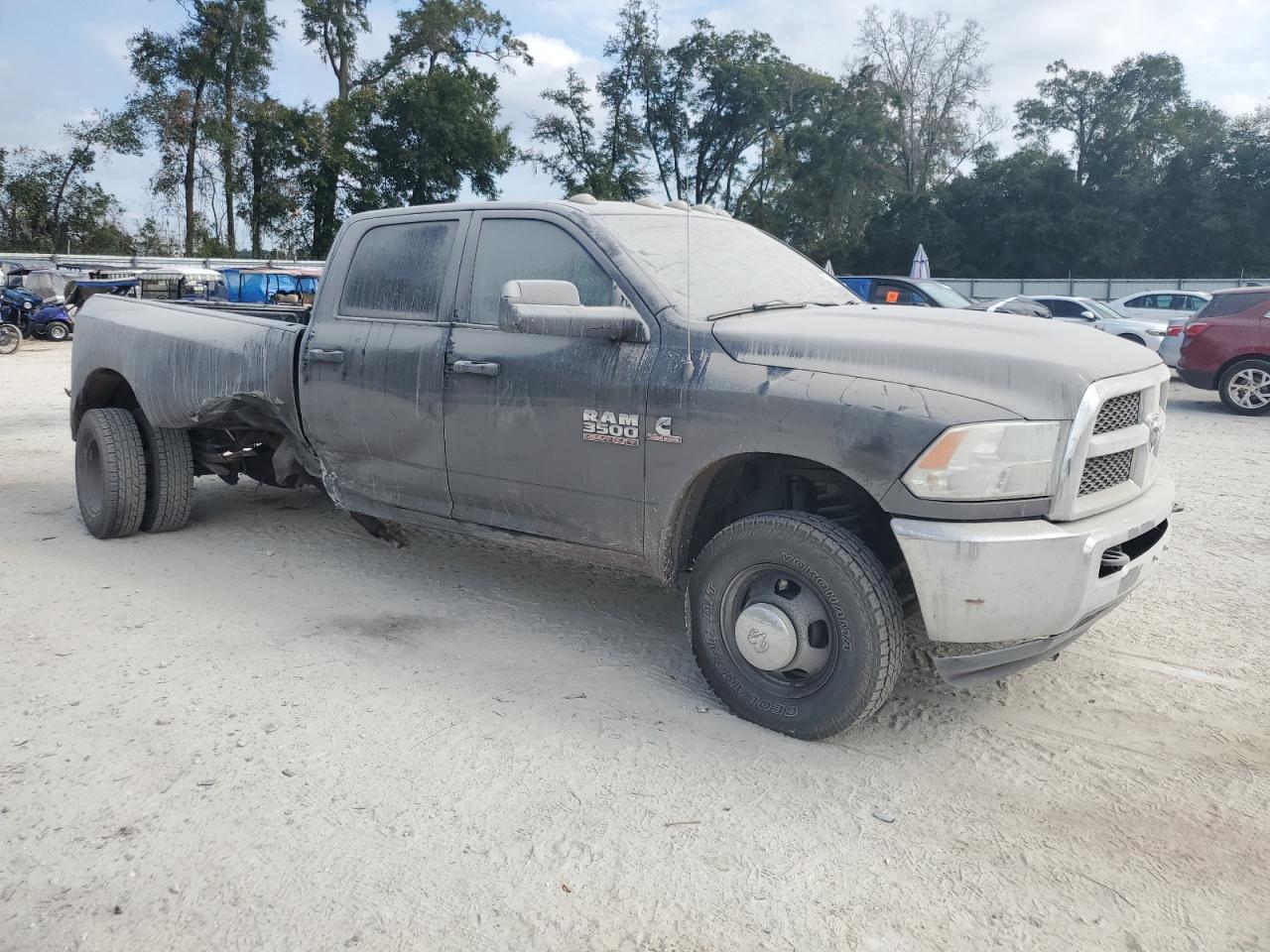 2016 RAM 3500 VIN 3C63RRGL8GG180476 Copart auction photo, all over damage thumbnail 4