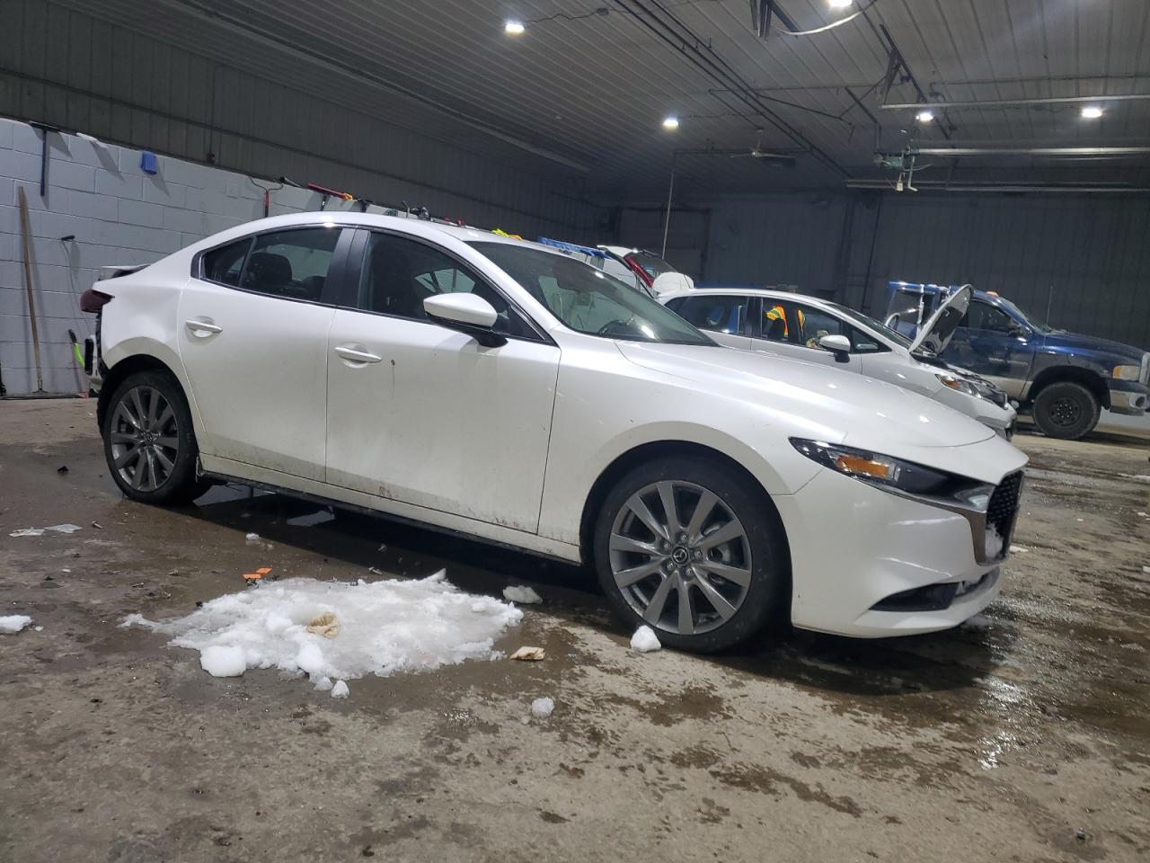 2023 Mazda 3 VIN 3MZBPACM7PM366356 Copart auction photo, rear end / minor dent/scratches damage thumbnail 4