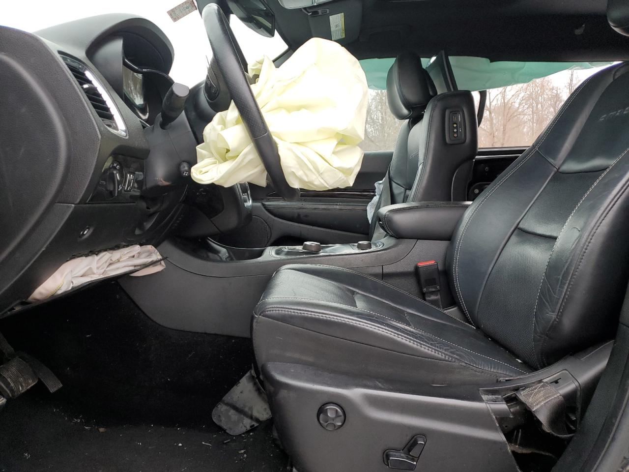 2014 Dodge Durango VIN 1C4SDJETXEC443803 Copart auction photo, side / front end damage thumbnail 7