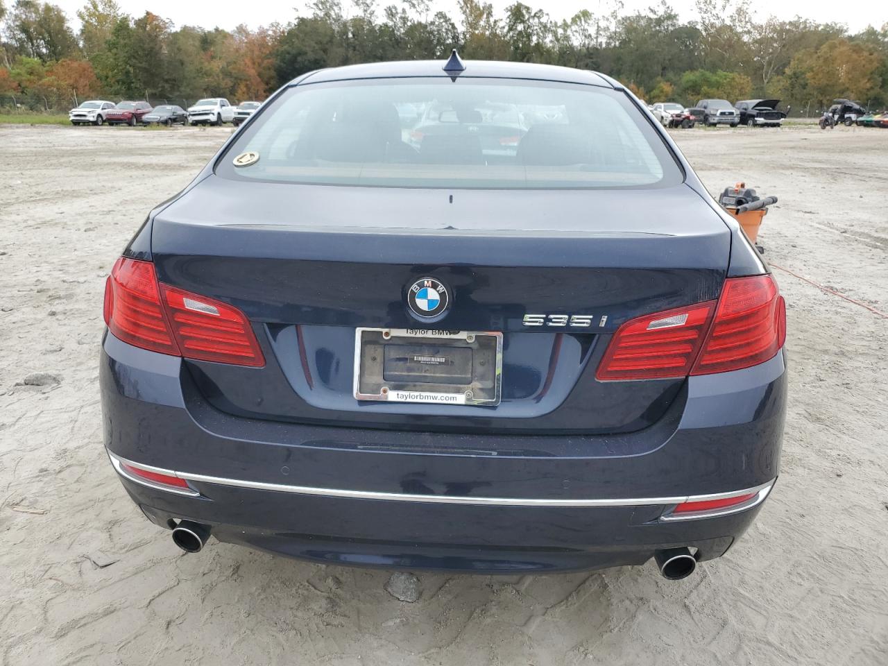 2015 BMW 5er VIN WBA5B1C57FD922583 Copart auction photo, water/flood damage thumbnail 6