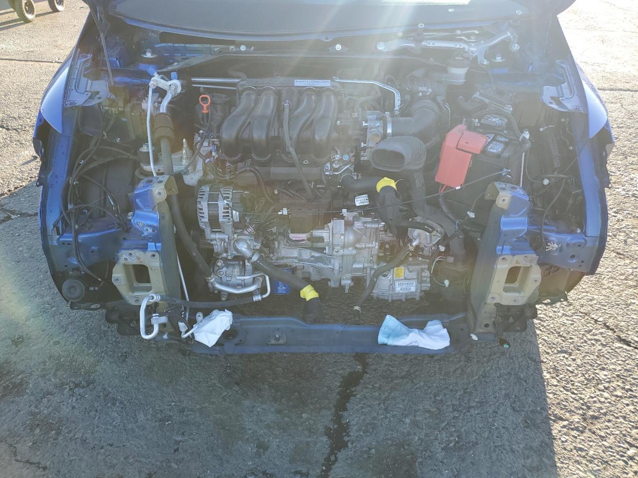 2015 Honda Fit VIN 3HGGK5H82FM784706 Copart auction photo, all over damage thumbnail 11