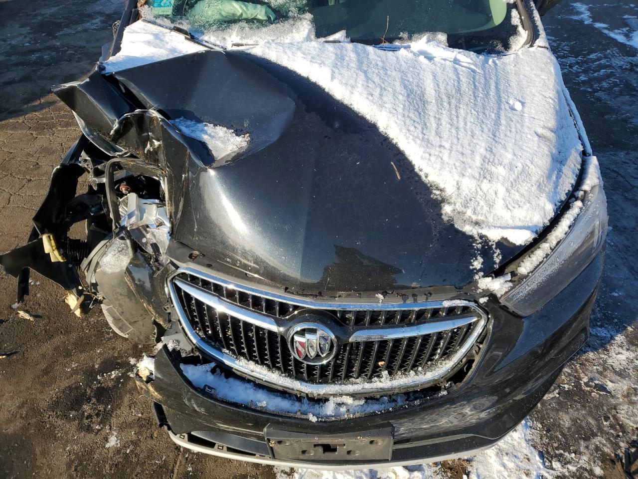 2018 Buick Encore VIN KL4CJASB3JB589799 Copart auction photo, front end / side damage thumbnail 13