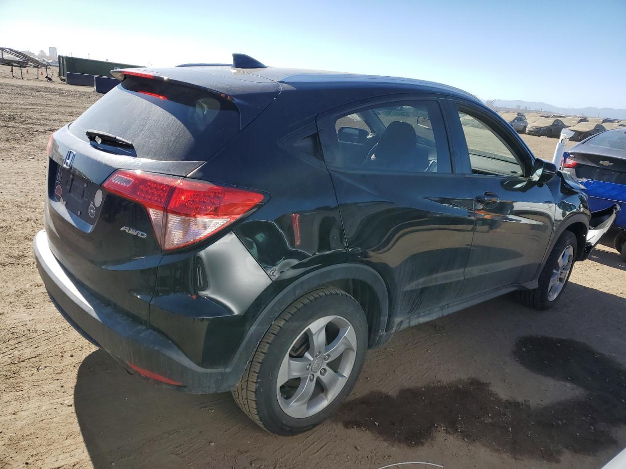 2017 Honda HR-V VIN 3CZRU6H78HM717846 Copart auction photo, front end damage thumbnail 3