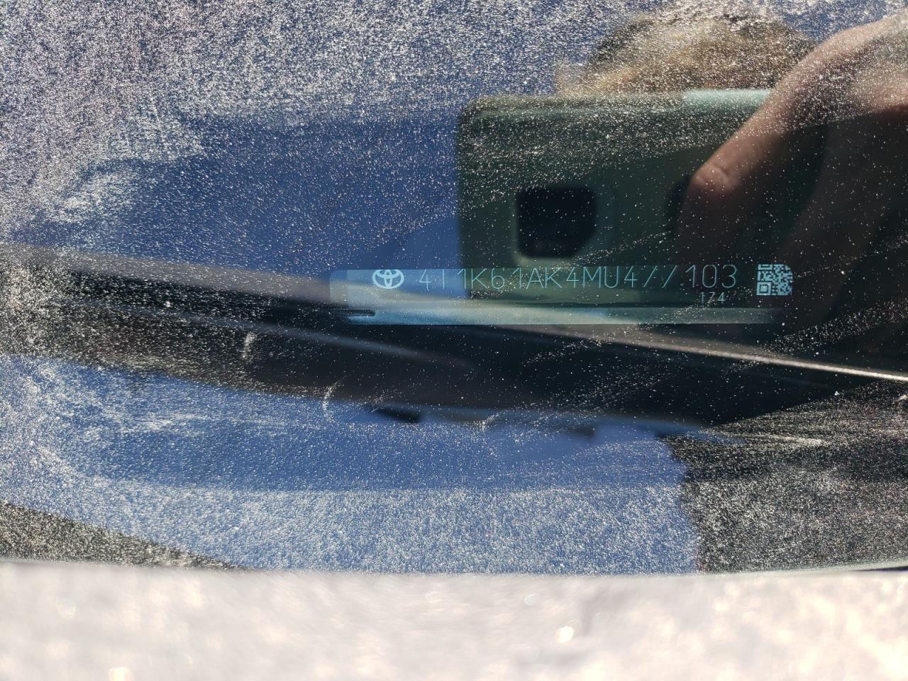 2021 Toyota Camry VIN 4T1K61AK4MU477103 Copart auction photo, side / minor dent/scratches damage thumbnail 14