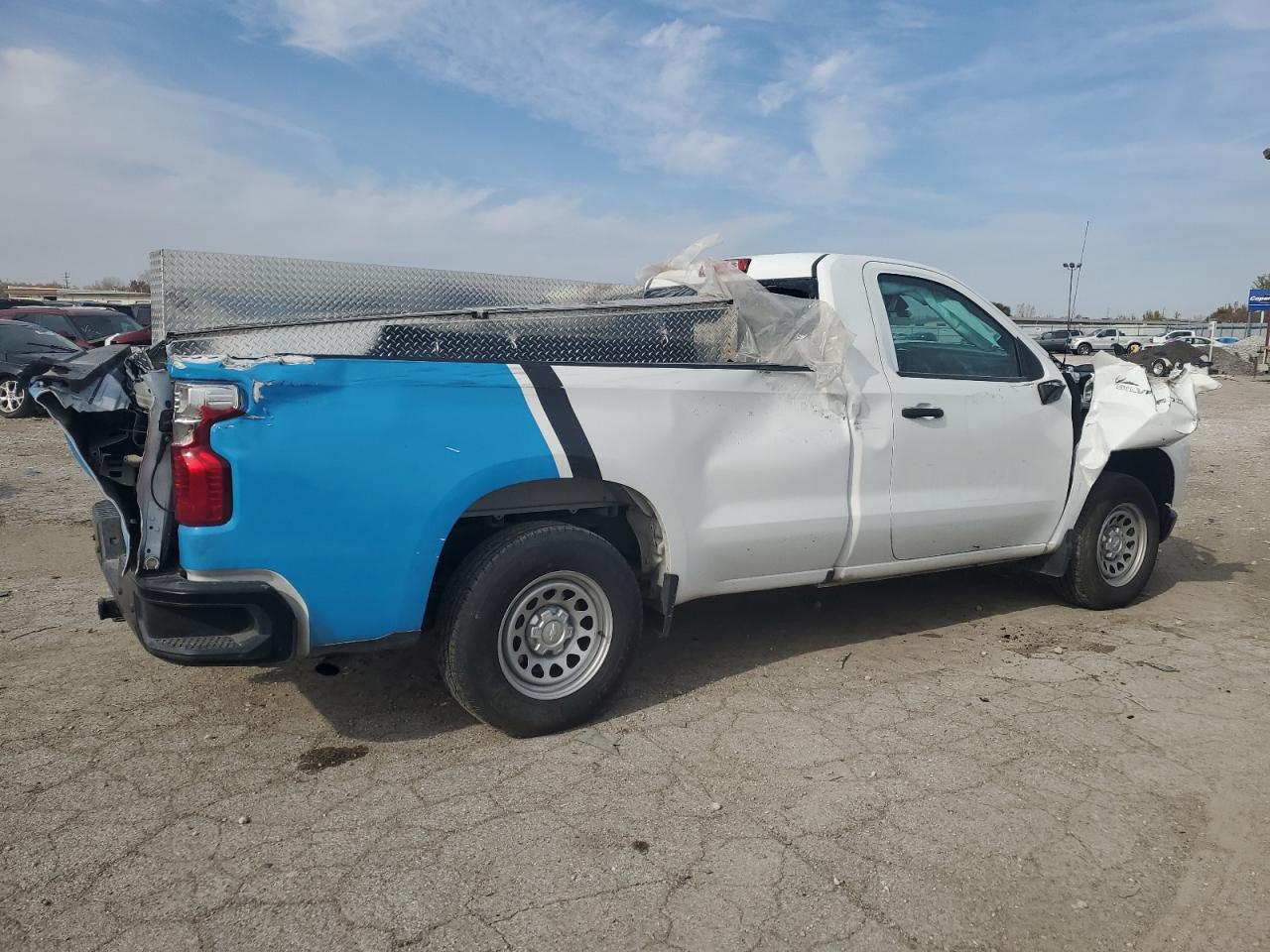 2023 Chevrolet Silverado VIN 3GCNDAEDXPG165751 Copart auction photo, all over / mechanical damage thumbnail 3