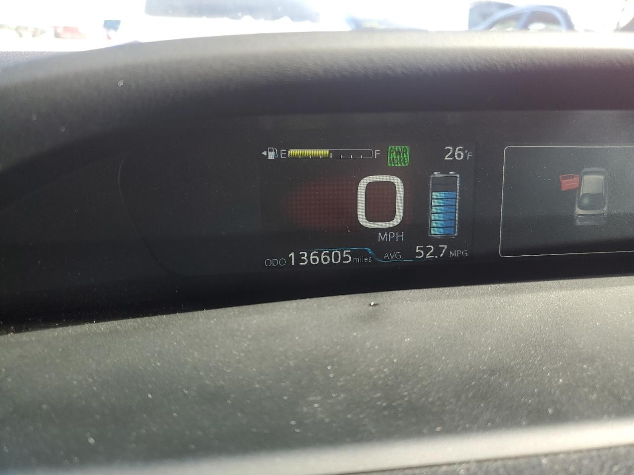 2018 Toyota Prius VIN JTDKBRFU4J3063006 Copart auction photo, side / front end damage thumbnail 9