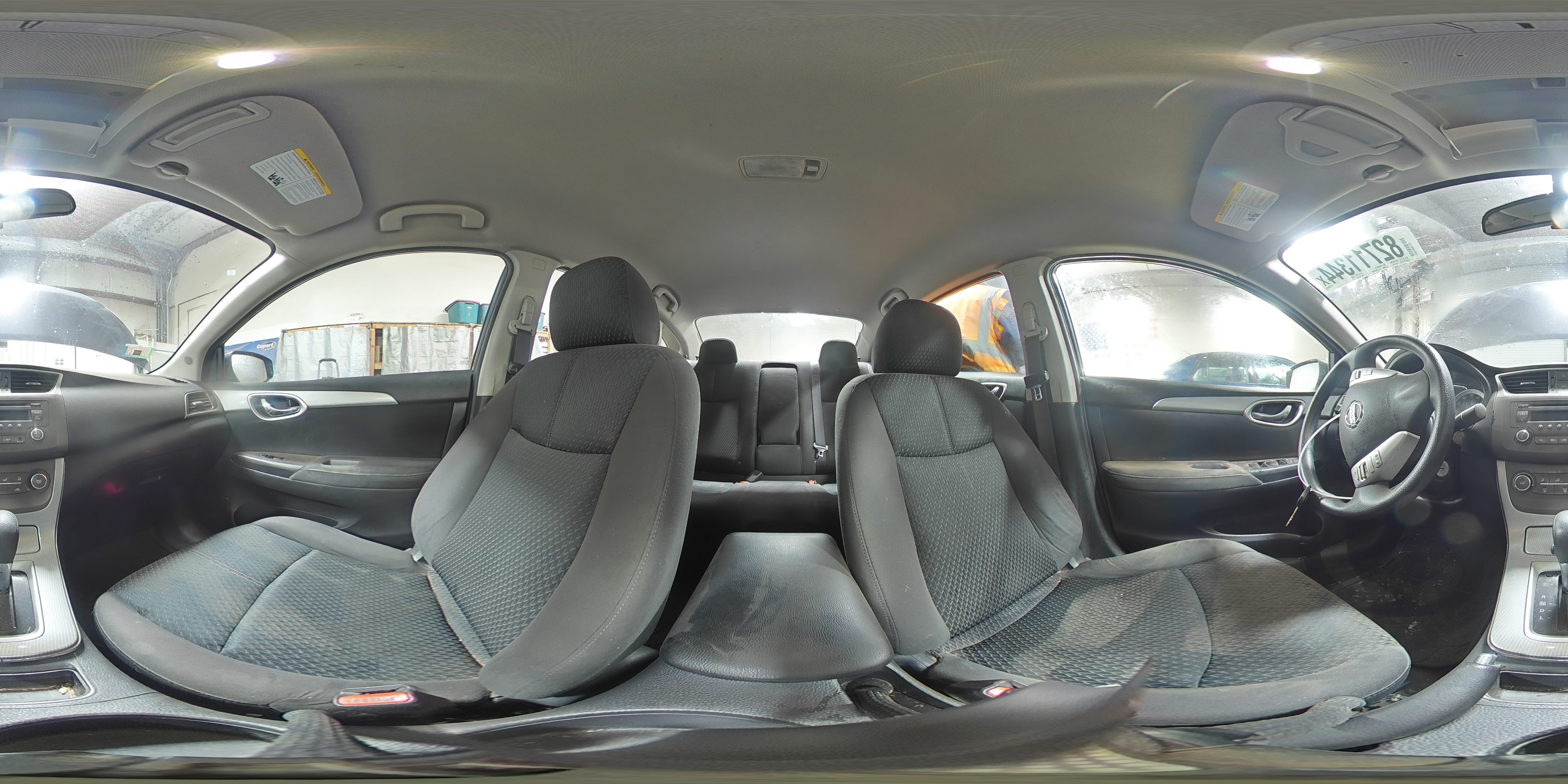 2013 Nissan Sentra VIN 3N1AB7APXDL561739 Copart auction photo, front end / side damage thumbnail 14