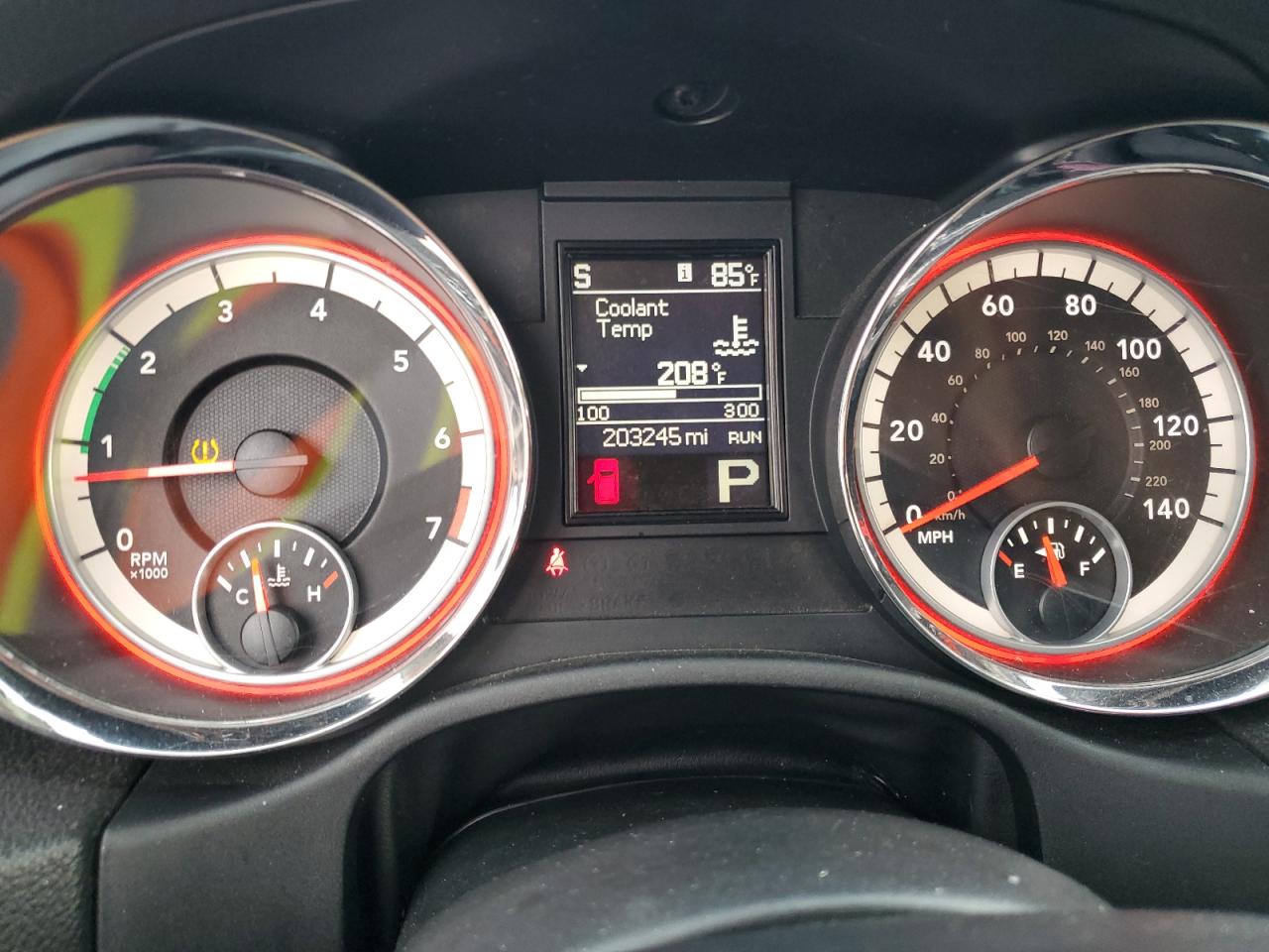 2013 Dodge Durango VIN 1C4RDHAG7DC692638 Copart auction photo, side damage thumbnail 9