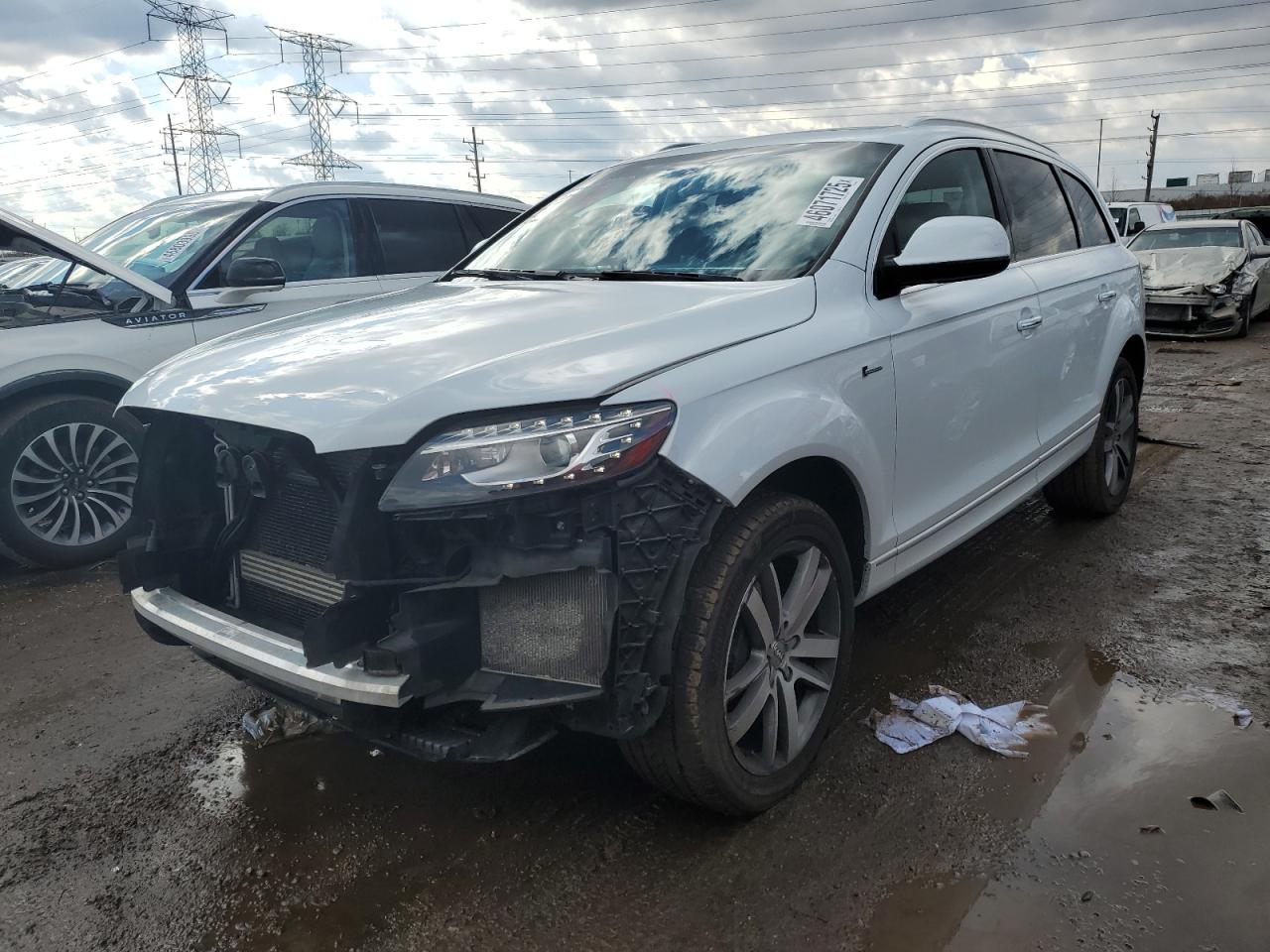 2013 Audi Q7 VIN WA1LGAFE5DD016656