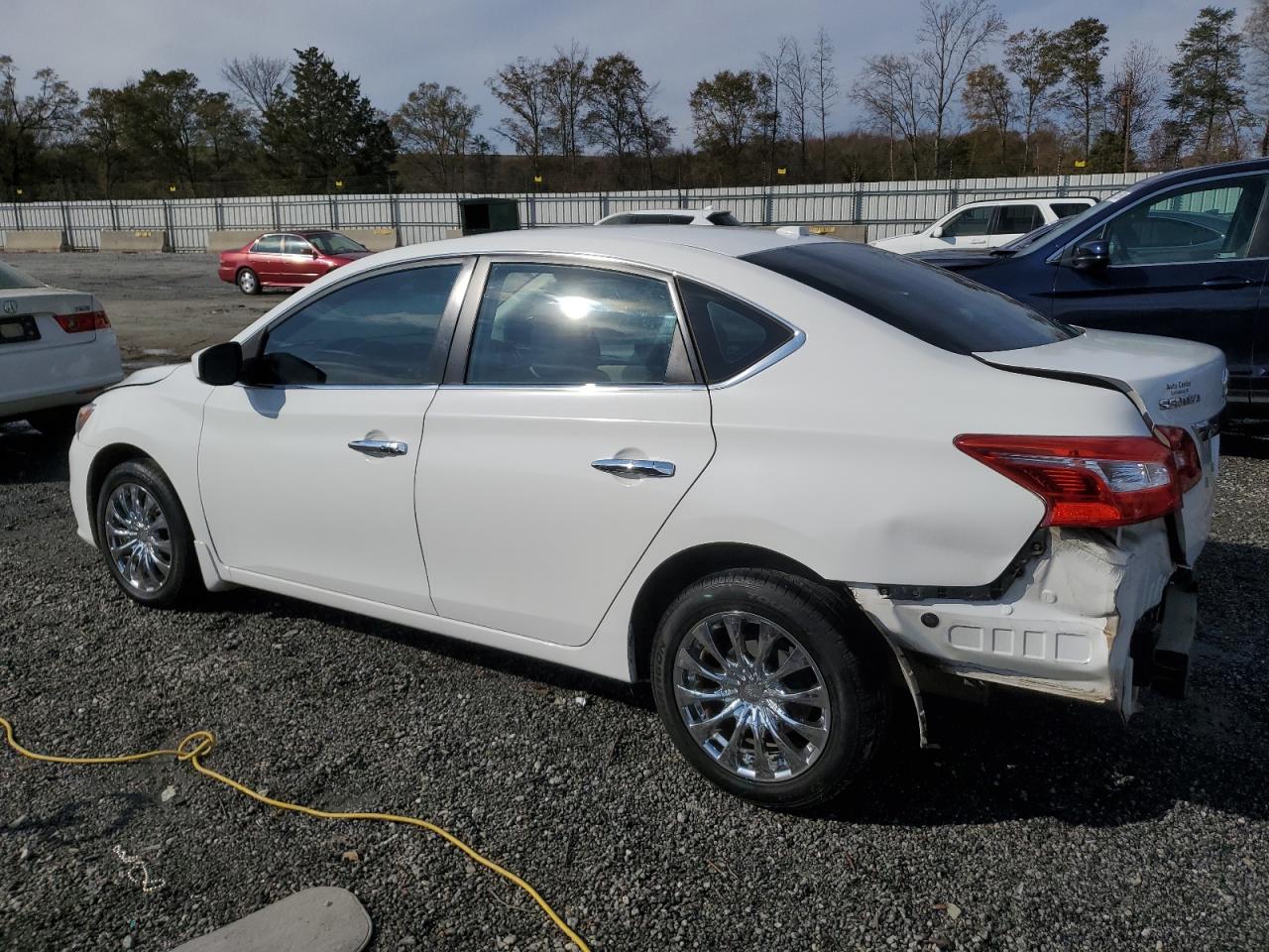 2016 Nissan Sentra VIN 3N1AB7AP6GL663141 Copart auction photo, rear end damage thumbnail 2