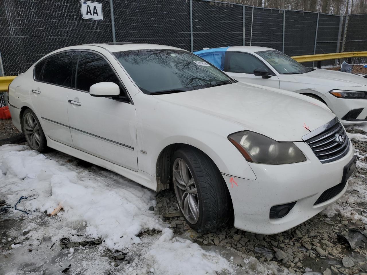 2008 Infiniti M VIN JNKAY01E88M602607 Copart auction photo, rear end damage thumbnail 4