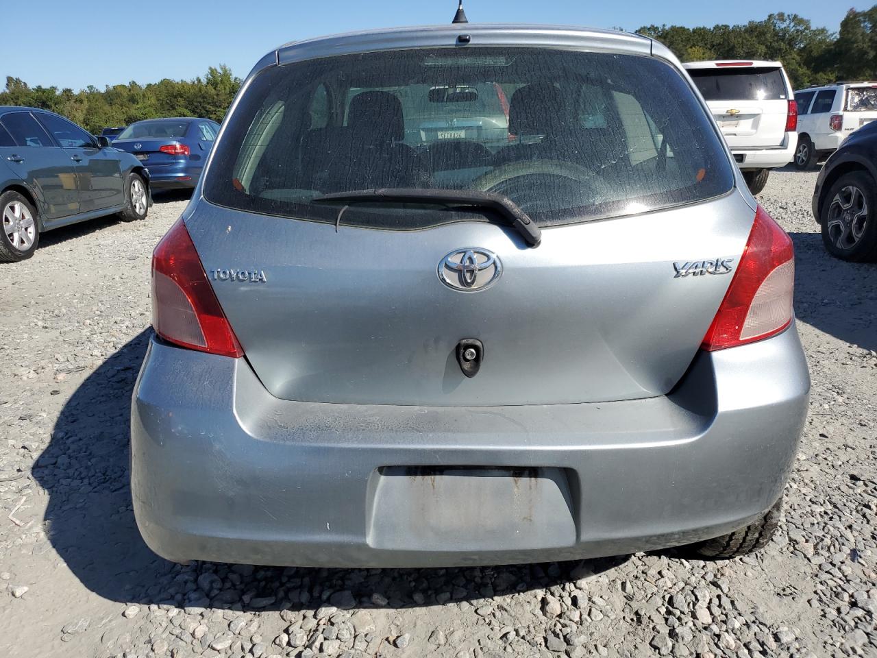 2007 Toyota Yaris VIN JTDJT923275069423 Copart auction photo, rear end damage thumbnail 6