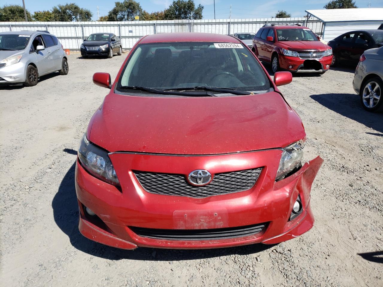 2010 Toyota Corolla VIN 2T1BU4EE5AC455720 Copart auction photo, front end damage thumbnail 5