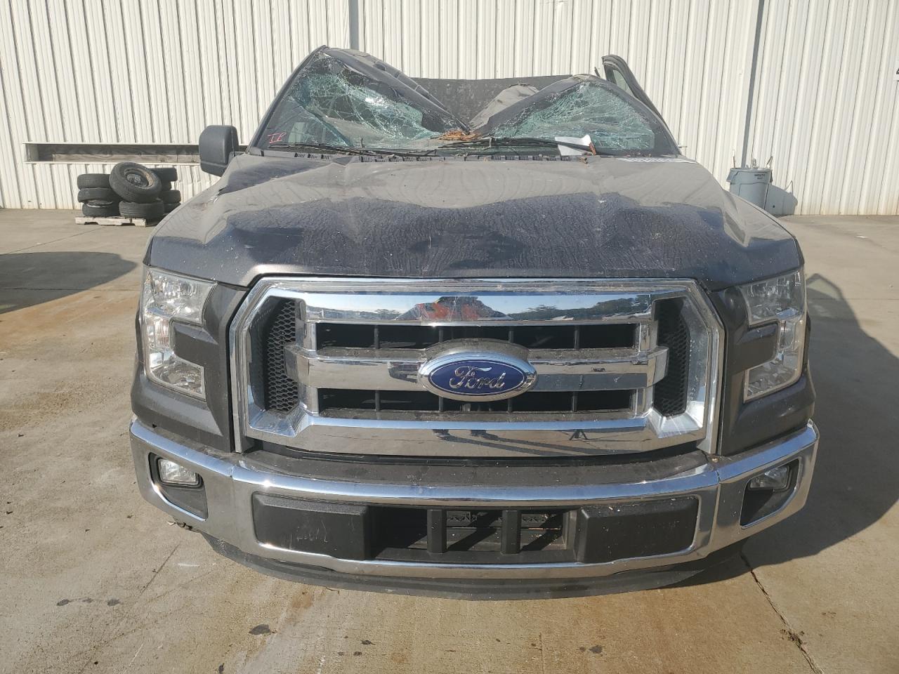 2015 Ford F-150 VIN 1FTEW1CP6FKE96244 Copart auction photo, top/roof / rear end damage thumbnail 5