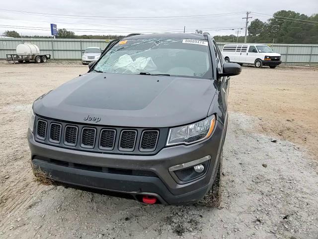 2019 Jeep Compass VIN 3C4NJDDB8KT728502 Copart auction photo, all over damage thumbnail 11