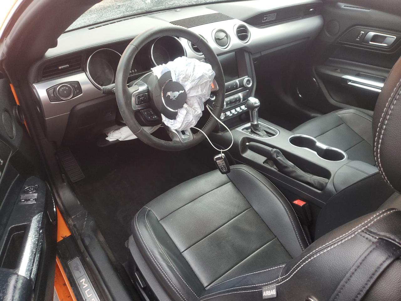 2020 Ford Mustang VIN 1FA6P8THXL5117717 Copart auction photo, front end damage thumbnail 8