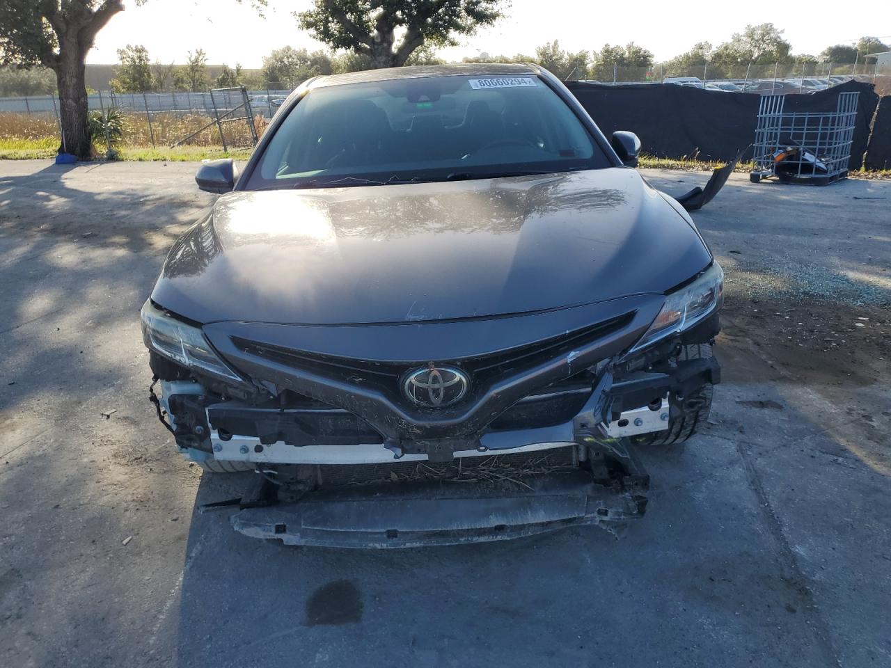 2019 Toyota Camry VIN 4T1B11HK9KU296418 Copart auction photo, front end / rear end damage thumbnail 5