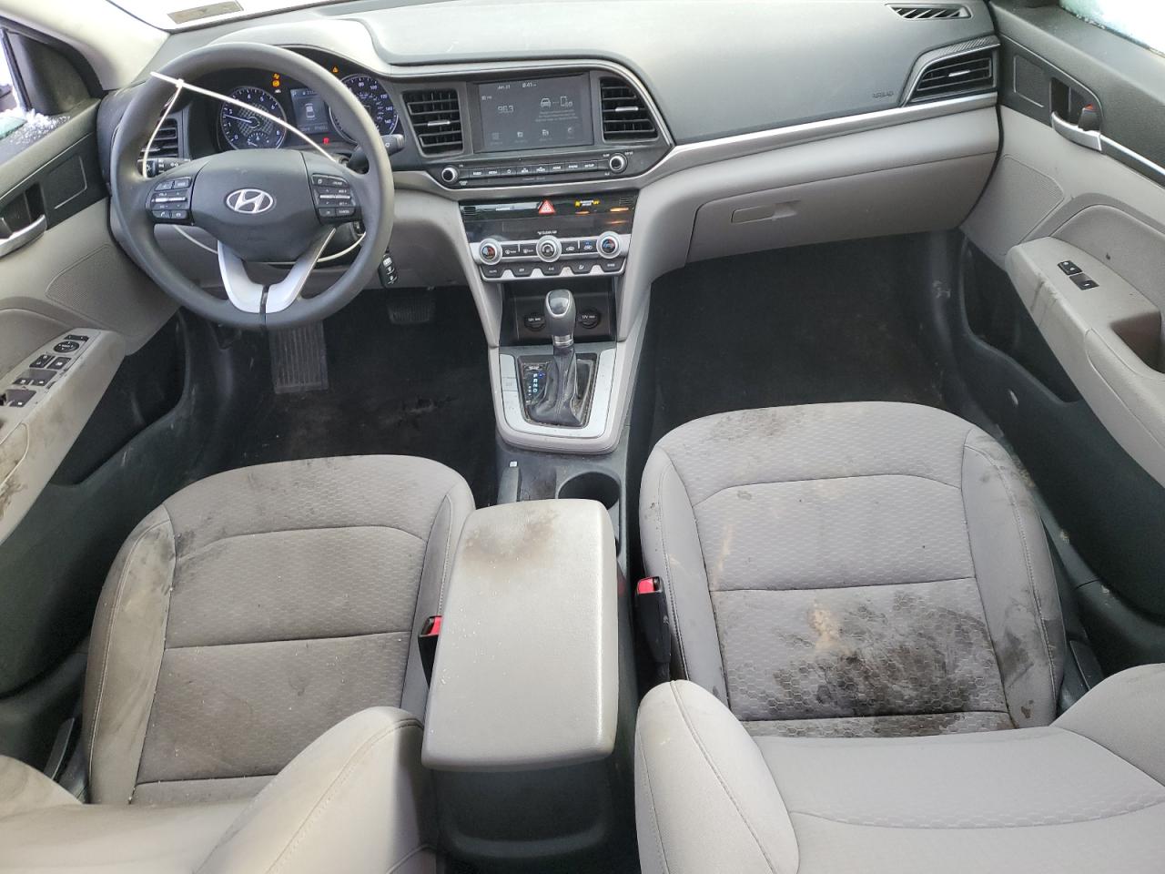 2020 Hyundai Elantra VIN 5NPD84LF0LH623935 Copart auction photo, all over damage thumbnail 8