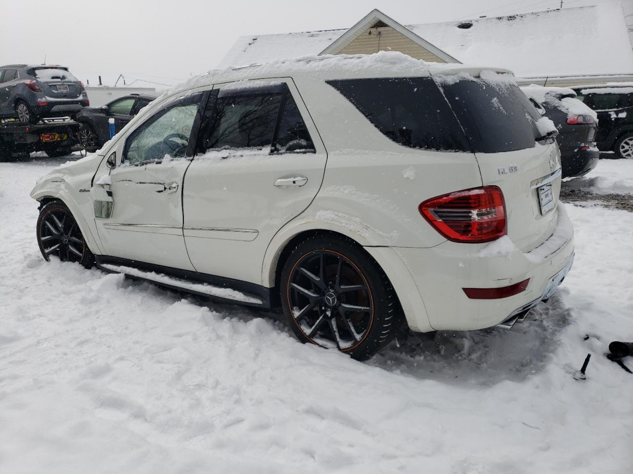 2011 Mercedes-Benz M-klasse VIN 4JGBB7HBXBA678703 Copart auction photo, all over damage thumbnail 2