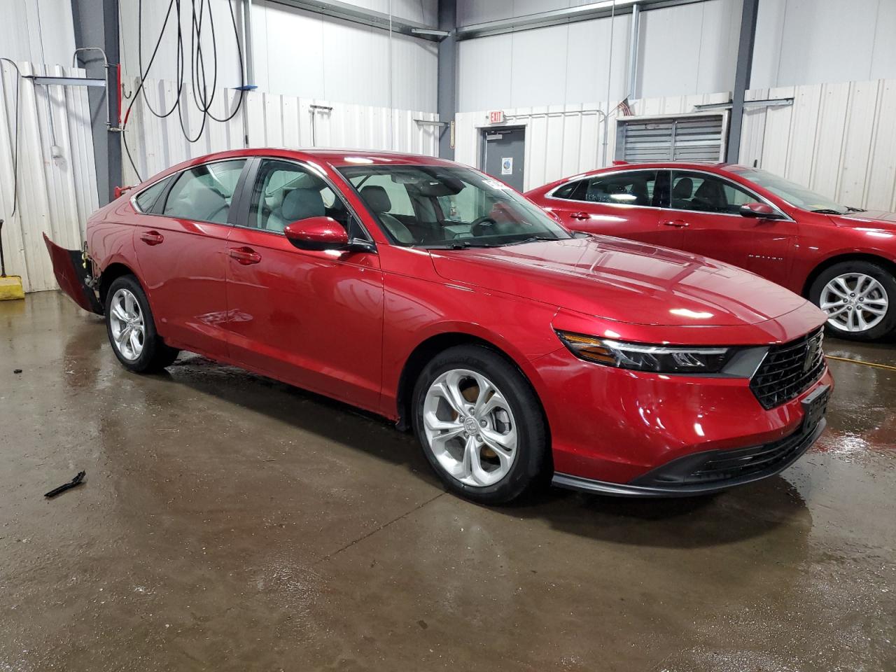 2023 Honda Accord VIN 1HGCY1F25PA030752 Copart auction photo, rear end damage thumbnail 4