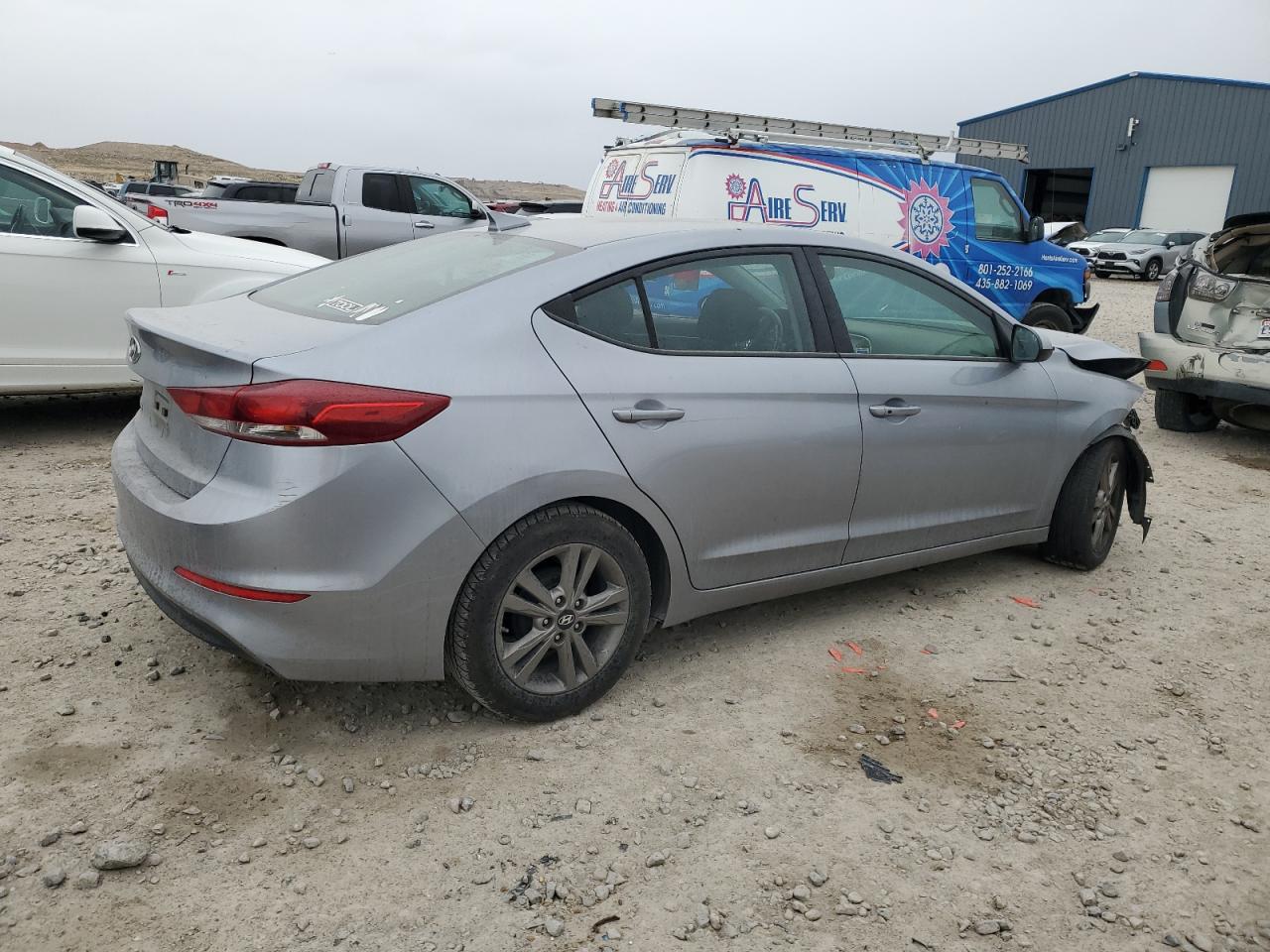 2017 Hyundai Elantra VIN 5NPD84LF6HH134348 Copart auction photo, front end damage thumbnail 3