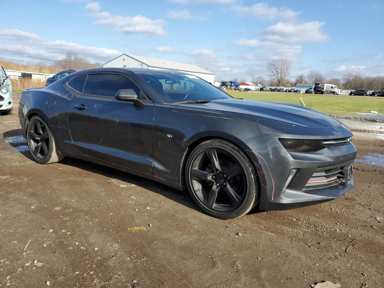 2017 Chevrolet Camaro VIN 1G1FB1RS0H0162987 Copart auction photo, side / front end damage thumbnail 4