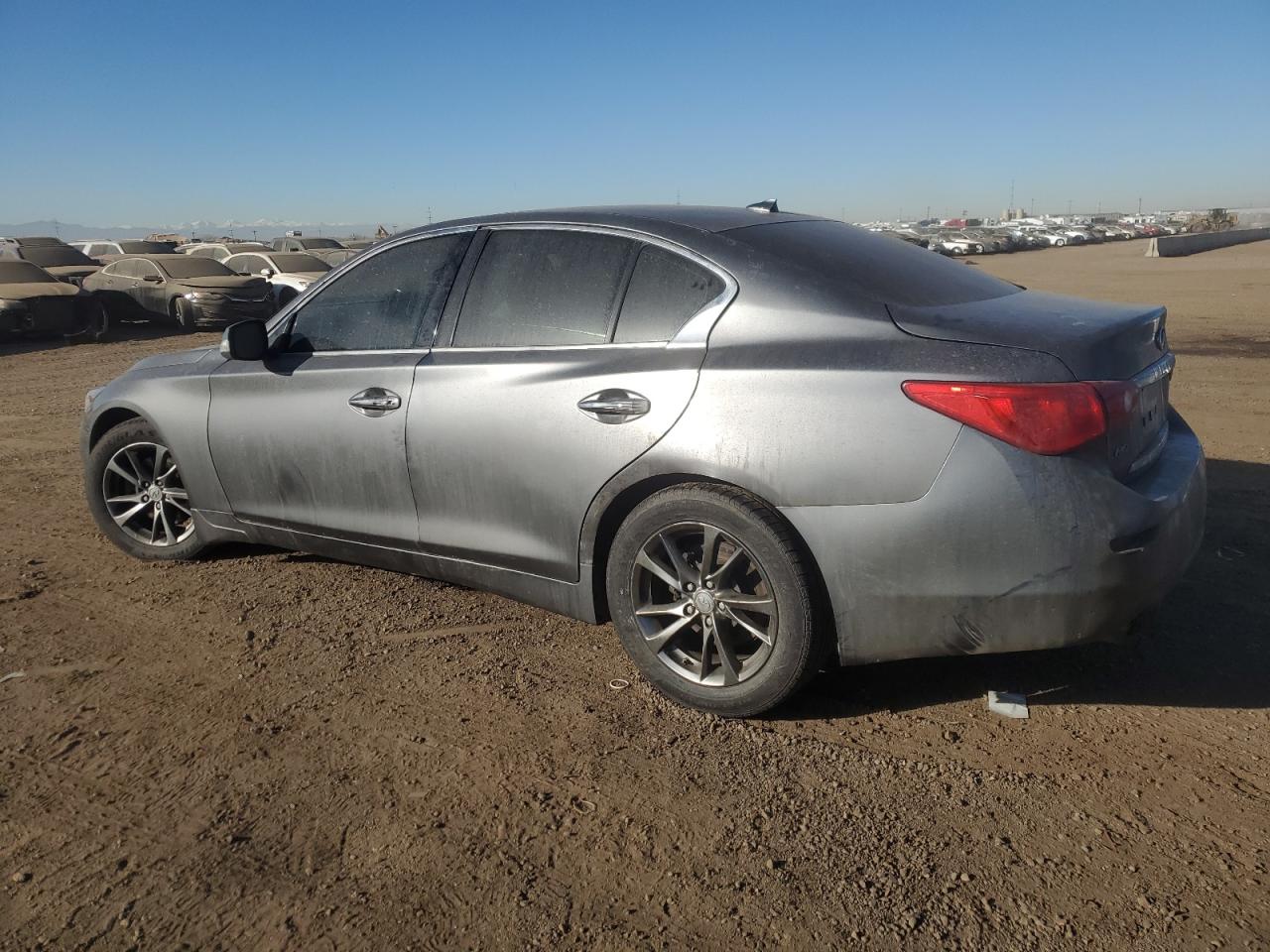 2017 Infiniti Q50 VIN JN1EV7AR1HM837652 Copart auction photo, minor dent/scratches damage thumbnail 2