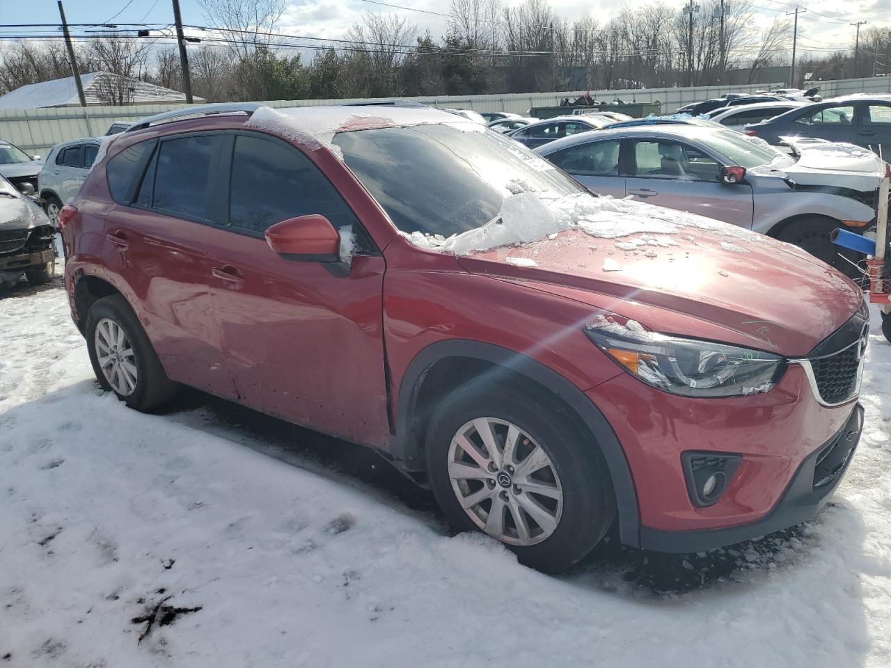 2013 Mazda CX-5 VIN JM3KE4BE4D0120911 Copart auction photo, side damage thumbnail 4