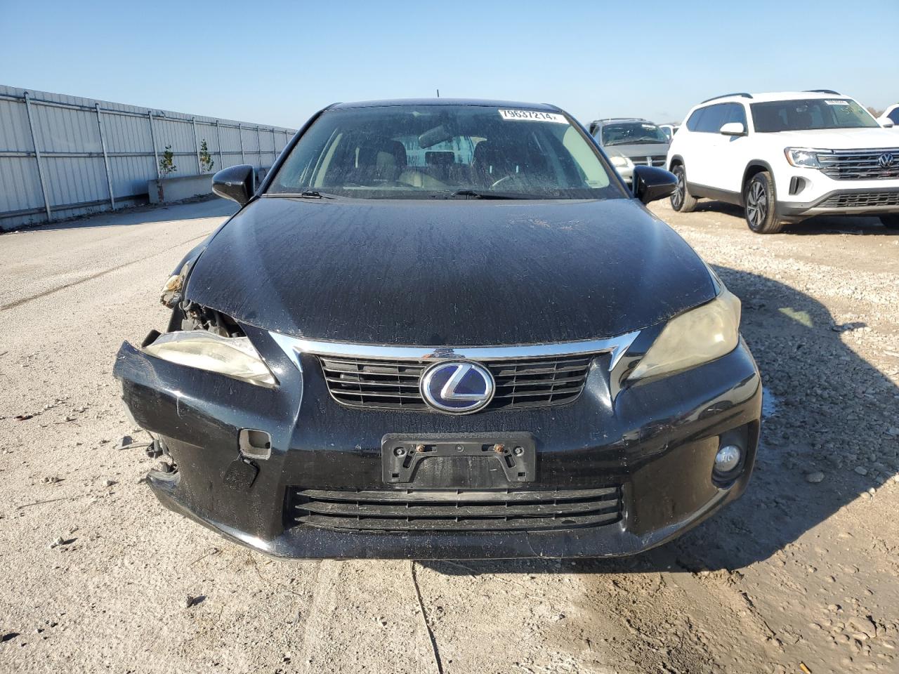 2011 Lexus CT VIN JTHKD5BH4B2005009 Copart auction photo, front end / undercarriage damage thumbnail 5