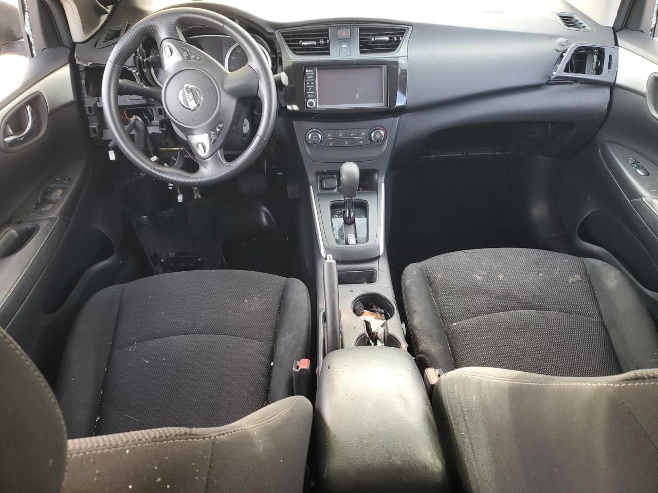 2019 Nissan Sentra VIN 3N1AB7AP7KY243271 Copart auction photo, burn - engine damage thumbnail 8