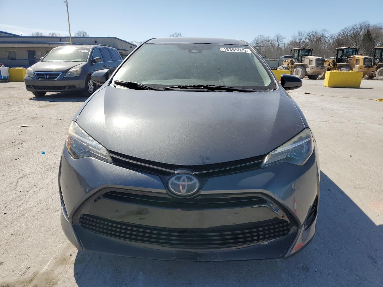 2018 Toyota Corolla VIN 2T1BURHE1JC009458 Copart auction photo, rear end damage thumbnail 5