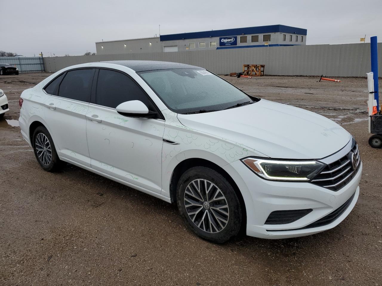 2019 Volkswagen Jetta VIN 3VWE57BU1KM081457 Copart auction photo, hail damage thumbnail 4