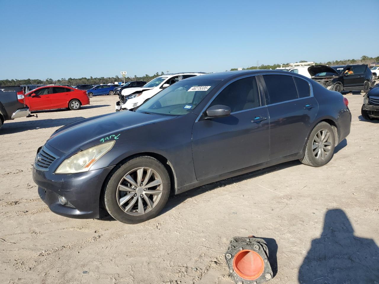 2012 Infiniti G VIN JN1CV6AP7CM932046