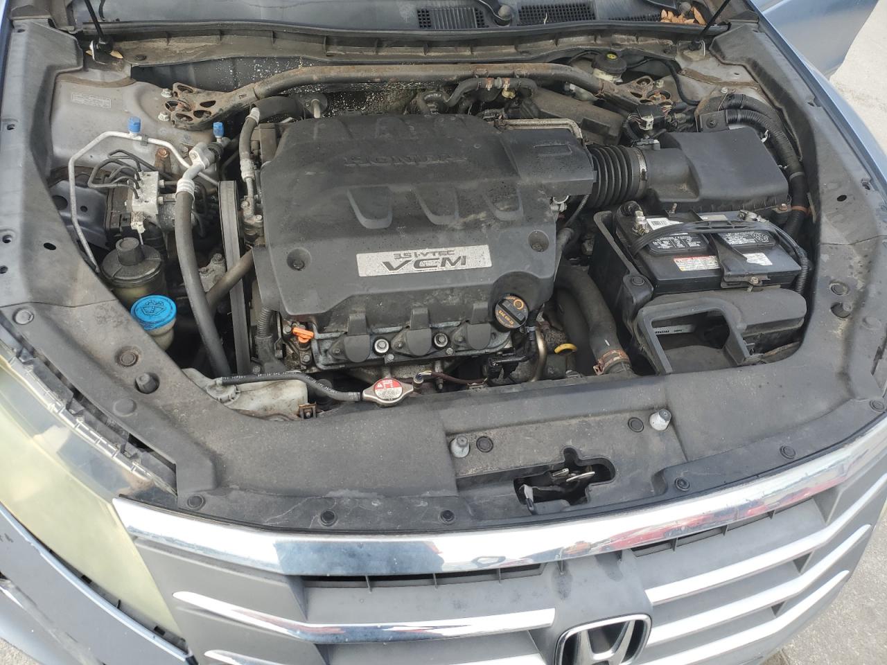 2010 Honda Accord VIN 5J6TF1H57AL010424 Copart auction photo, front end / rear end damage thumbnail 11